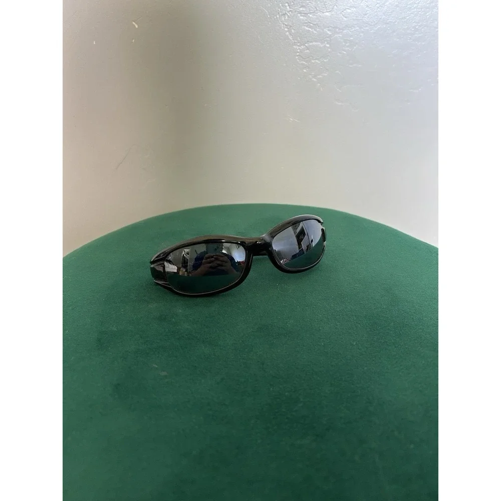 Harley Davidson GM10183 Matte Black Wrap Plastic Sunglasses Metal Logo On Frame